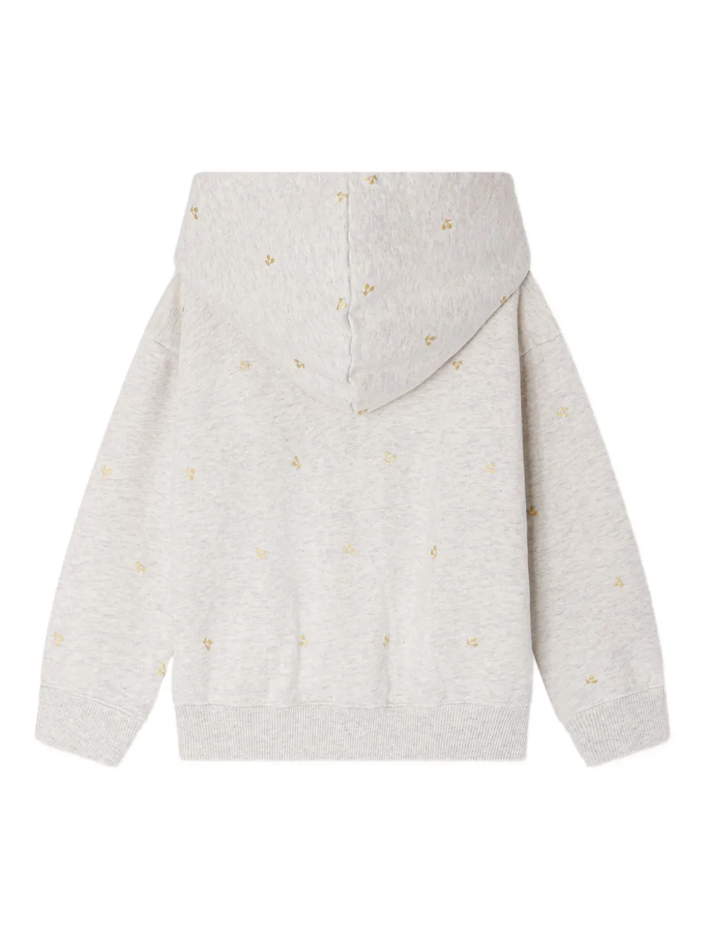 Bonpoint Talent Printed Hoodie In Gray