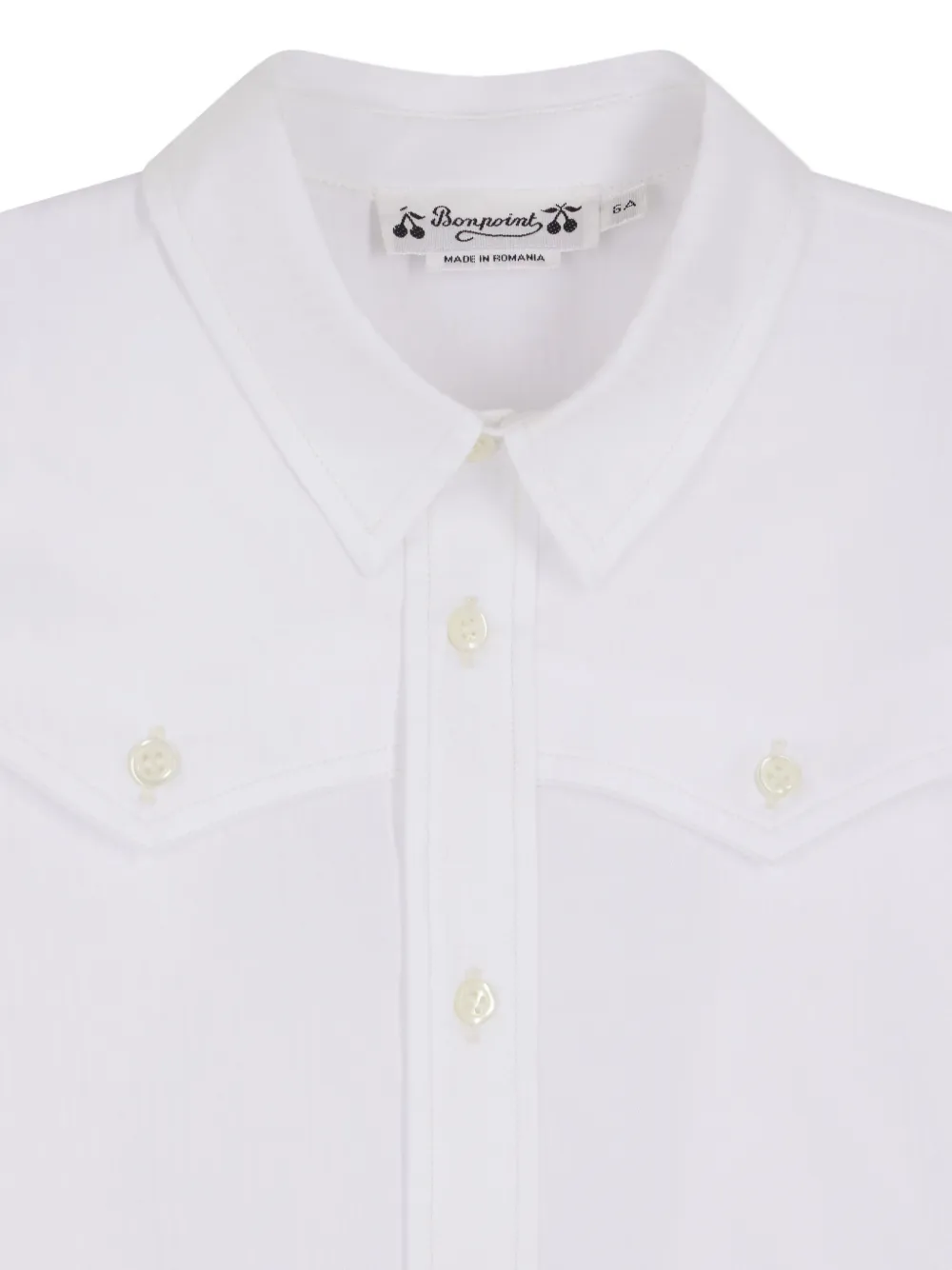 Bonpoint Jared shirt met zak Wit