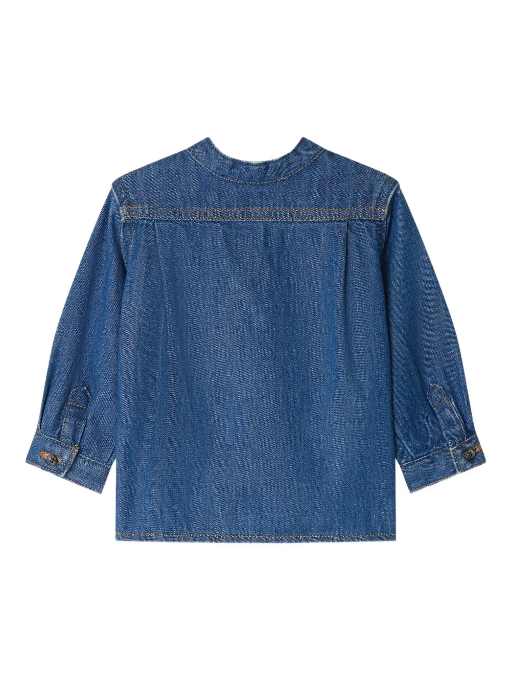 Bonpoint button-fastening denim shirt | Shirts | Image 2