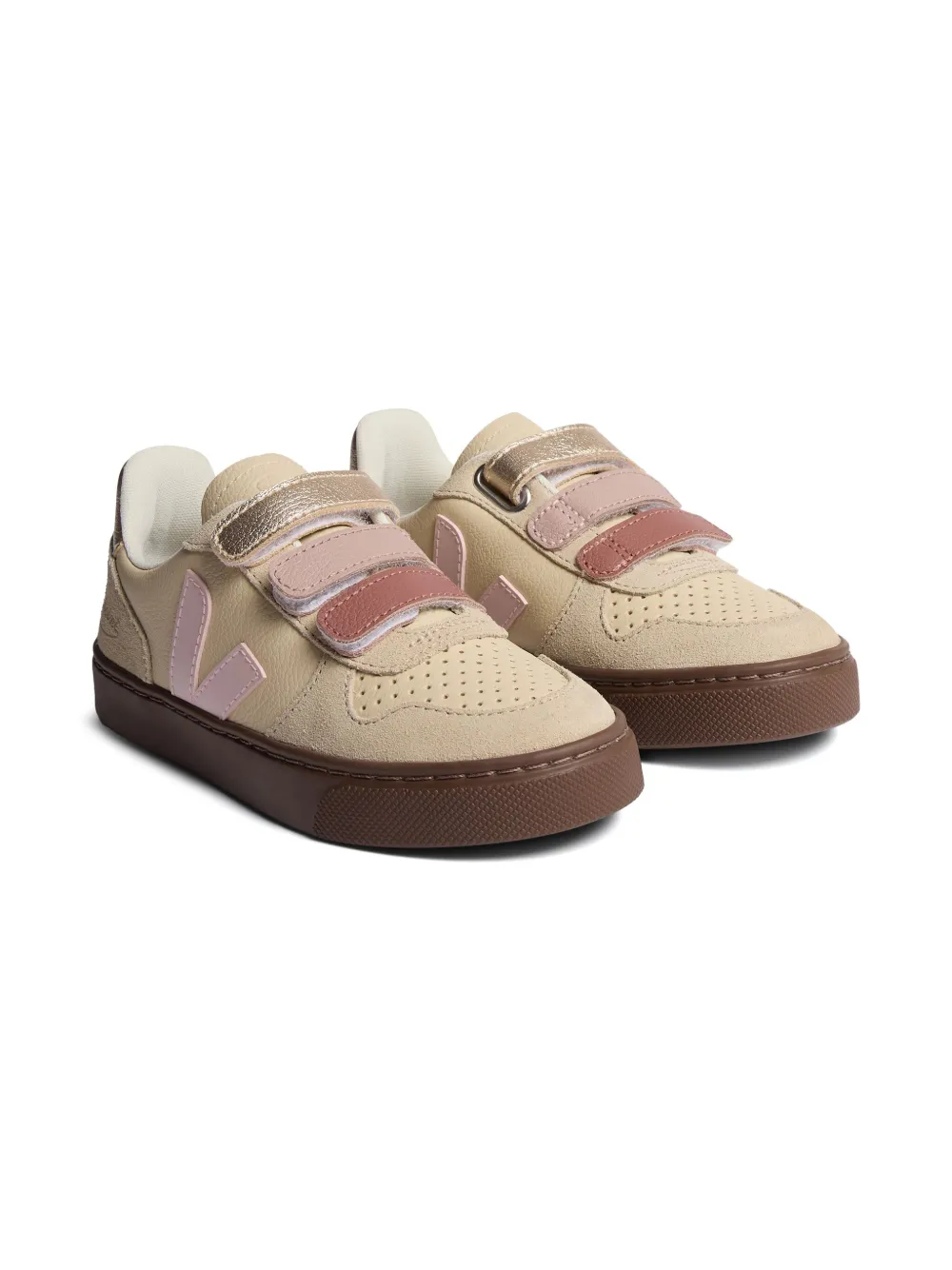 Bonpoint x Veja v-90 strap trainers Neutrals