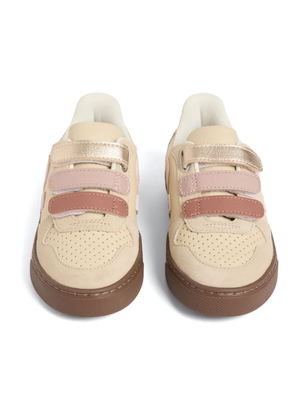 Bonpoint X Veja V-90 Strap Trainers In Neutral