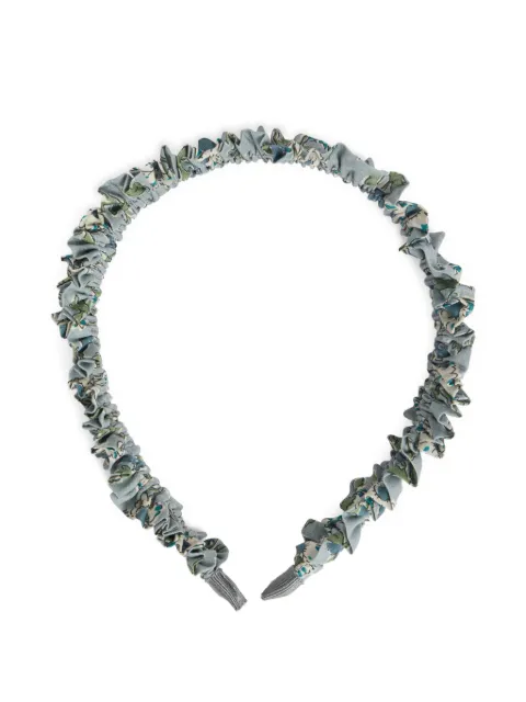 Bonpoint Jovie floral-Liberty ruffled headband