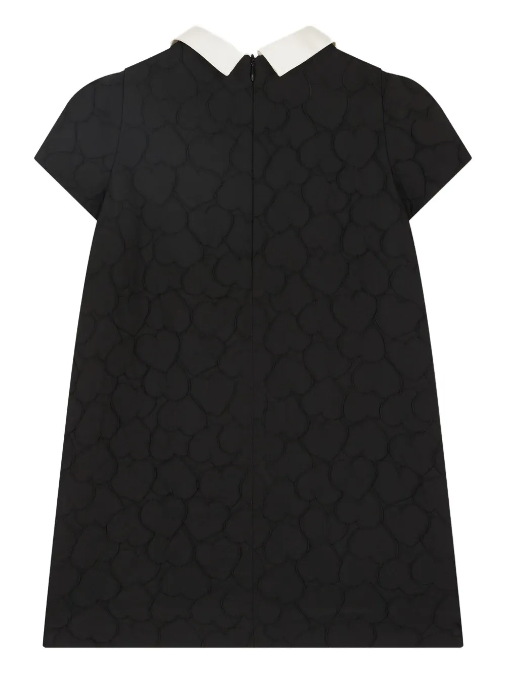 Bonpoint heart-pattern collared dress | Girls Casual Dresses | Image 2