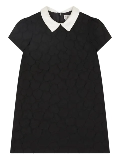 Bonpoint heart-pattern collared dress