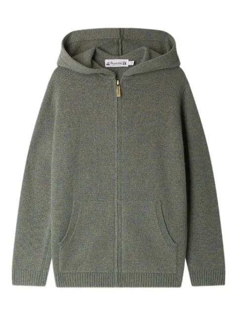 Bonpoint Tylcy hooded zip-up cardigan