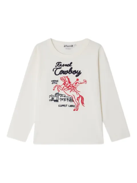Bonpoint french cowboy long-sleeve T-shirt