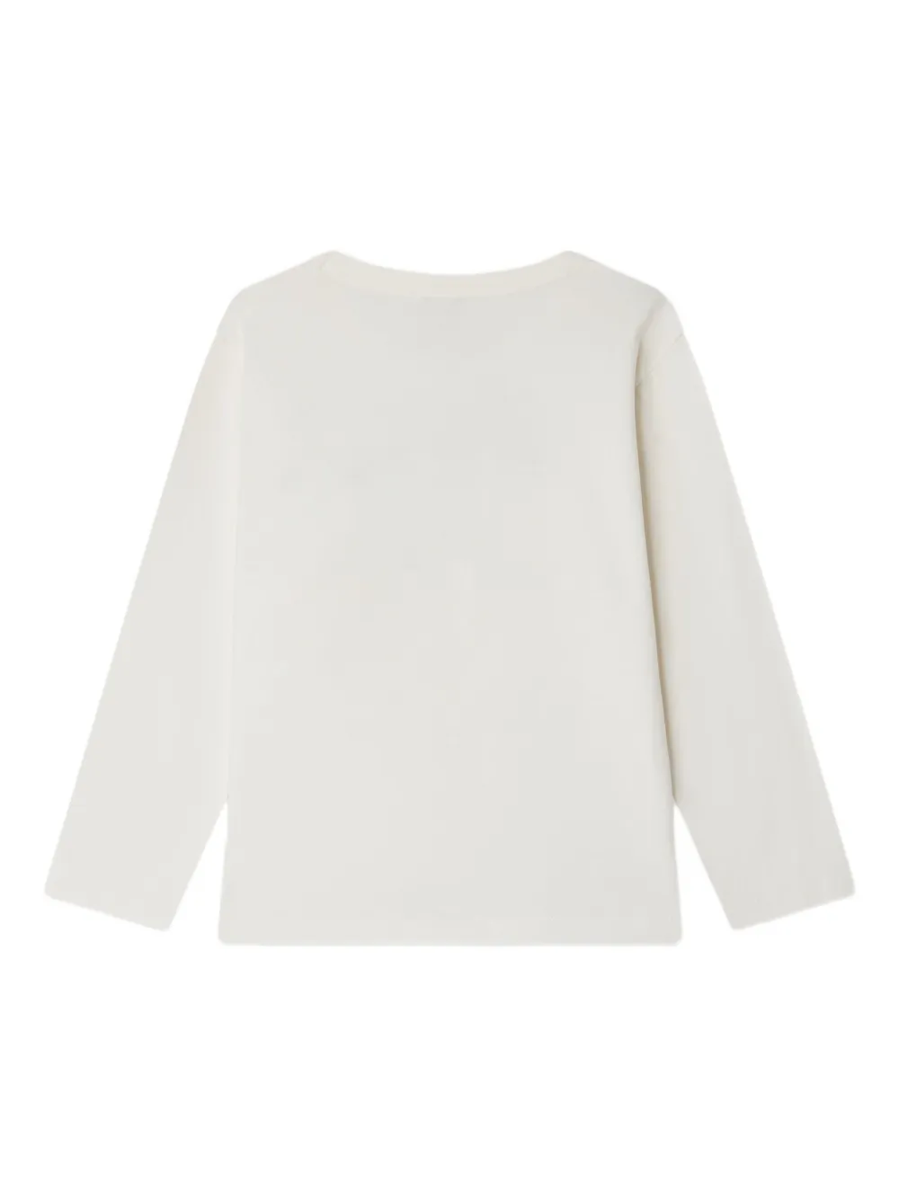 Bonpoint French Cowboy T-shirt met lange mouwen Wit