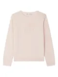 Bonpoint cherry-embellished sweater - Pink