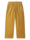 Bonpoint elastic-waist corduroy trousers - Yellow