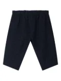 Bonpoint Dandy gingham-check elastic-waist trousers - Blue