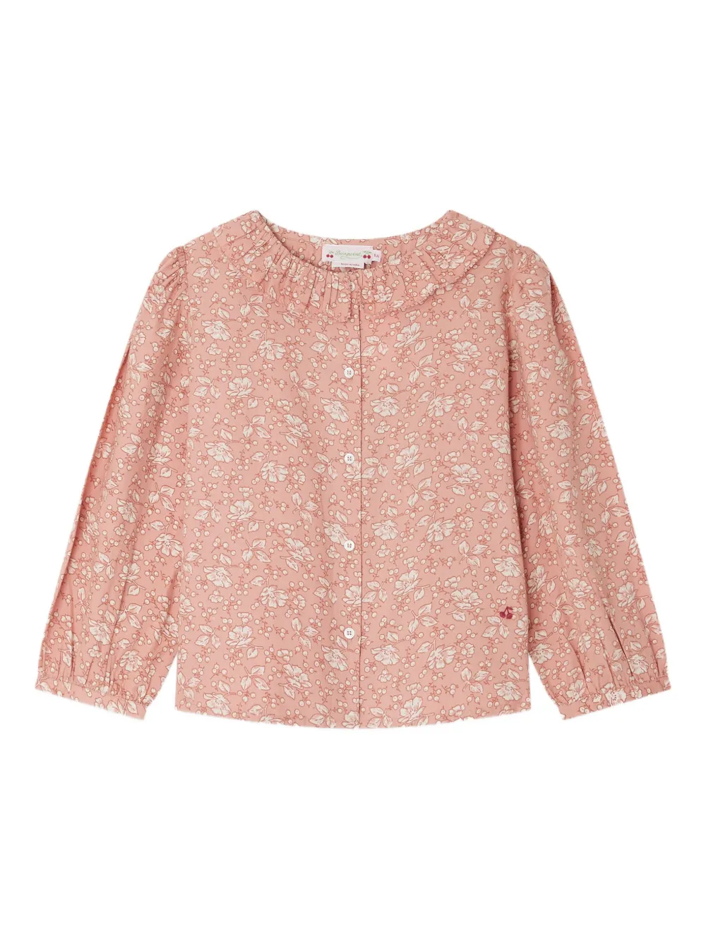 Bonpoint Jamie blouse met bloe print Roze