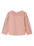Bonpoint Jamie floral-print blouse - Pink