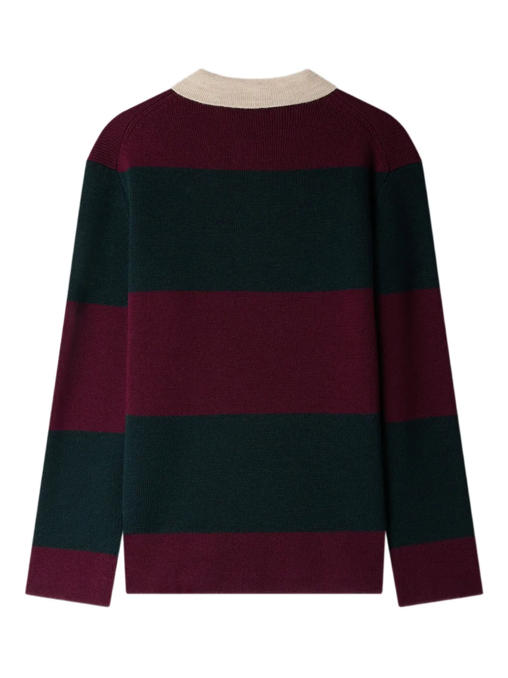 Bonpoint striped polo sweater Rood