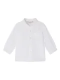 Bonpoint embroidered-pocket shirt - White