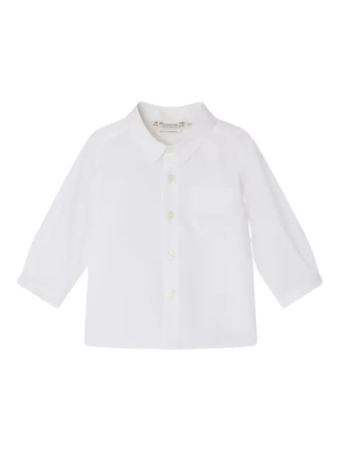 Bonpoint Hemd mit bestickten Taschen