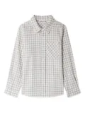 Bonpoint Tango checked shirt - Neutrals
