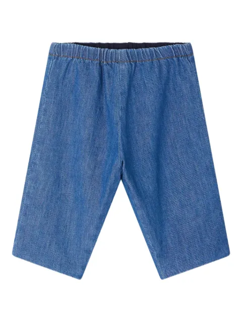 Bonpoint Dandy elastic-waist denim trousers
