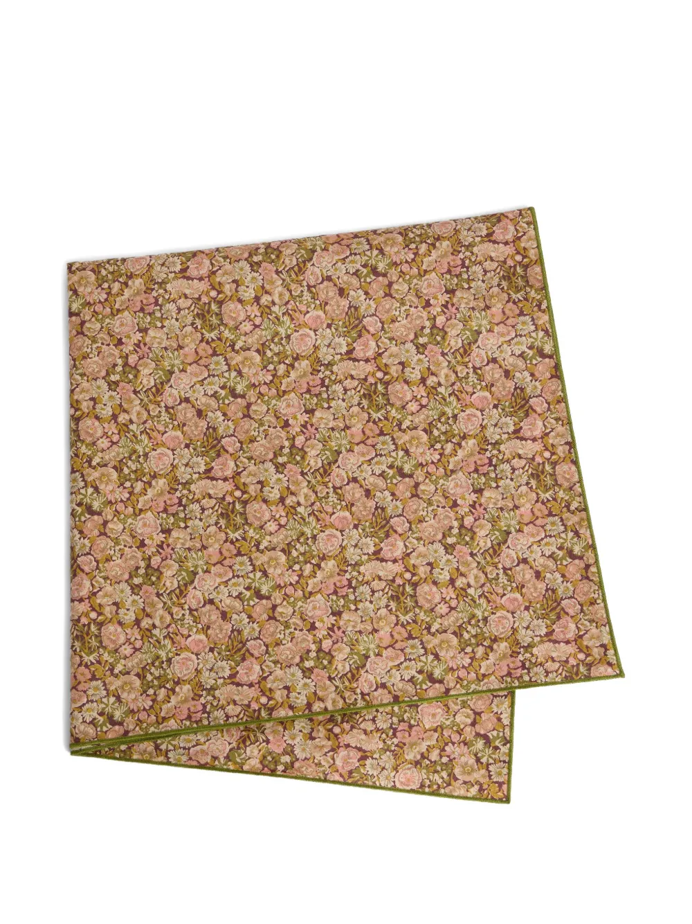 Bonpoint Cayati Liberty zakdoek met bloe print Beige