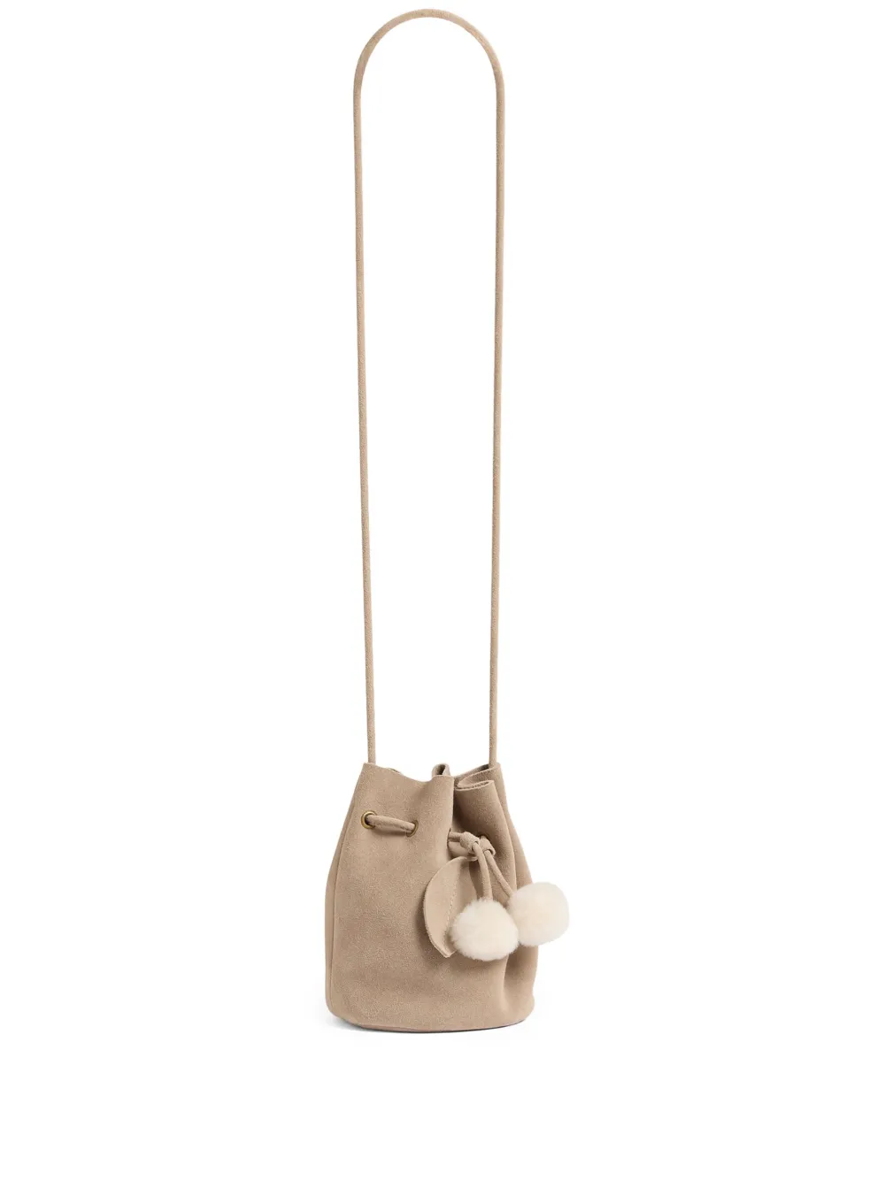 Bonpoint Bolsa bucket Jessika com pompom | Neutro | Image 1
