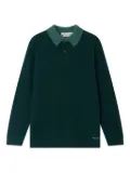 Bonpoint Jameson cashmere polo jumper - Green