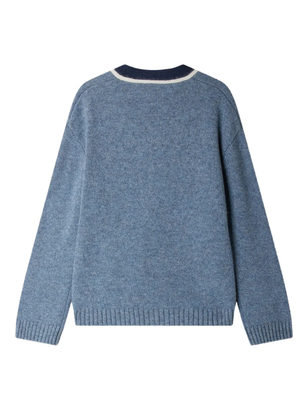 Bonpoint Vest met V-hals Blauw