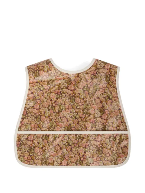 Bonpoint Jlip Liberty floral-print bib