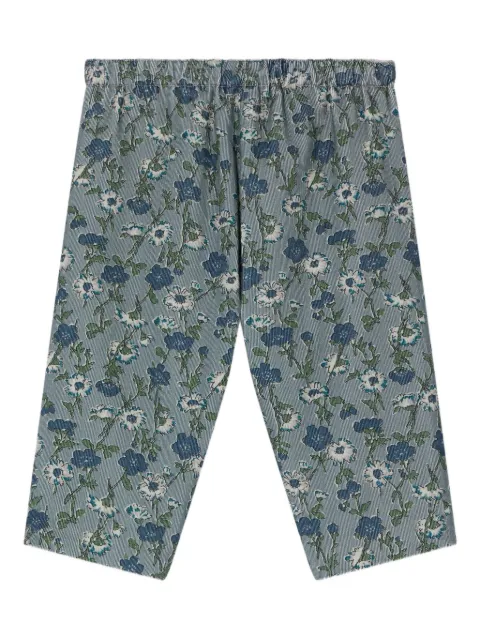 Bonpoint Dandy floral-print elastic-waist trousers