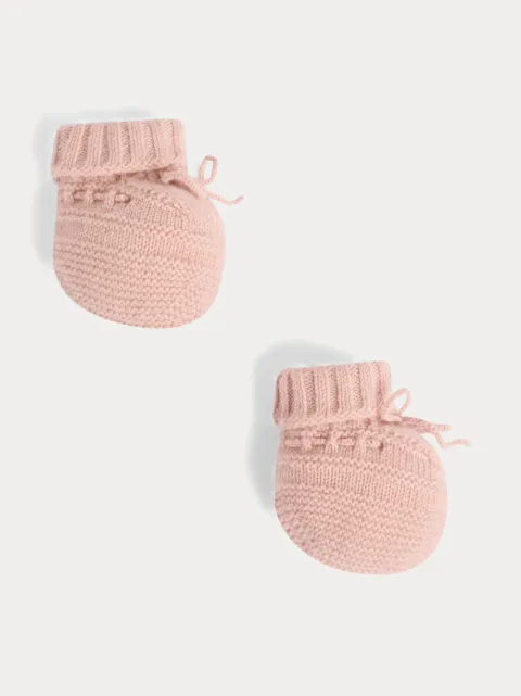 Bonpoint bottines Telse en maille torsadée