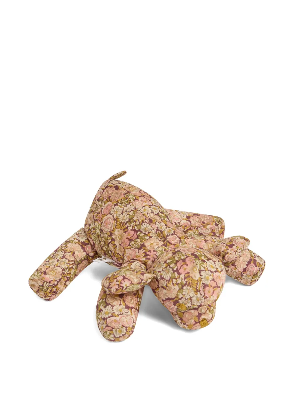 Bonpoint Aimee knuffeldoekje met bloemenprint - Roze