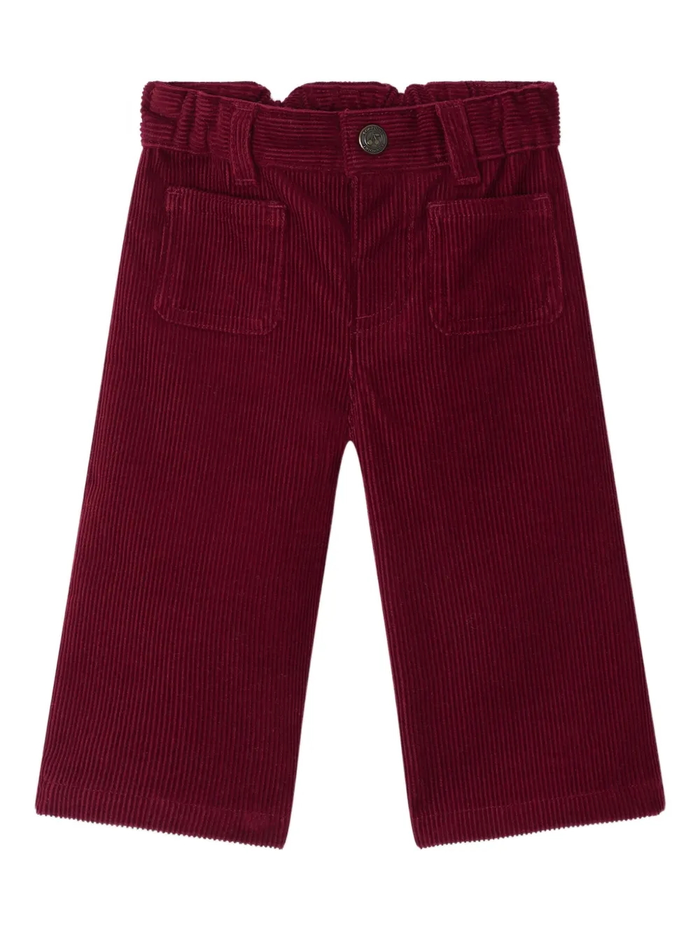 Bonpoint Bellino broek met opgestikte zak Rood