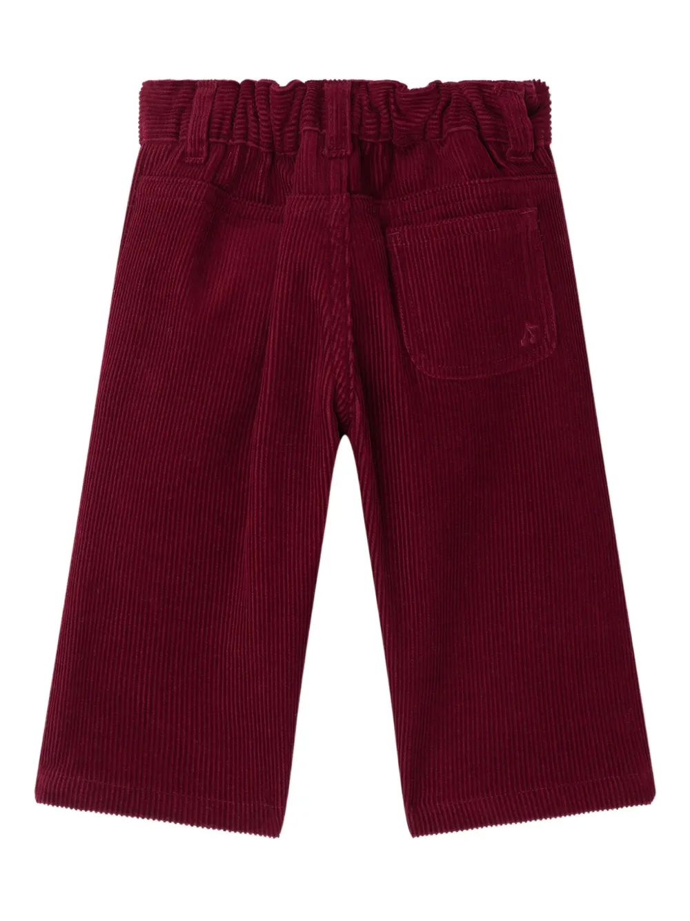 Bonpoint Bellino broek met opgestikte zak Rood