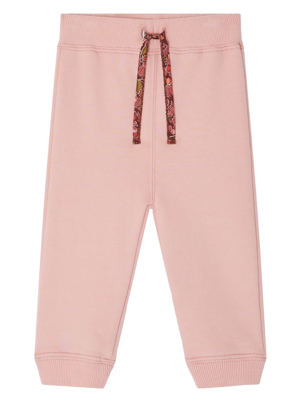 Bonpoint floral-print drawstring track pants | Pink | Image 1