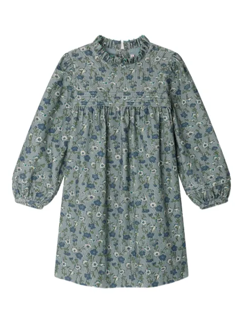 Bonpoint floral-print ruffled casual dress