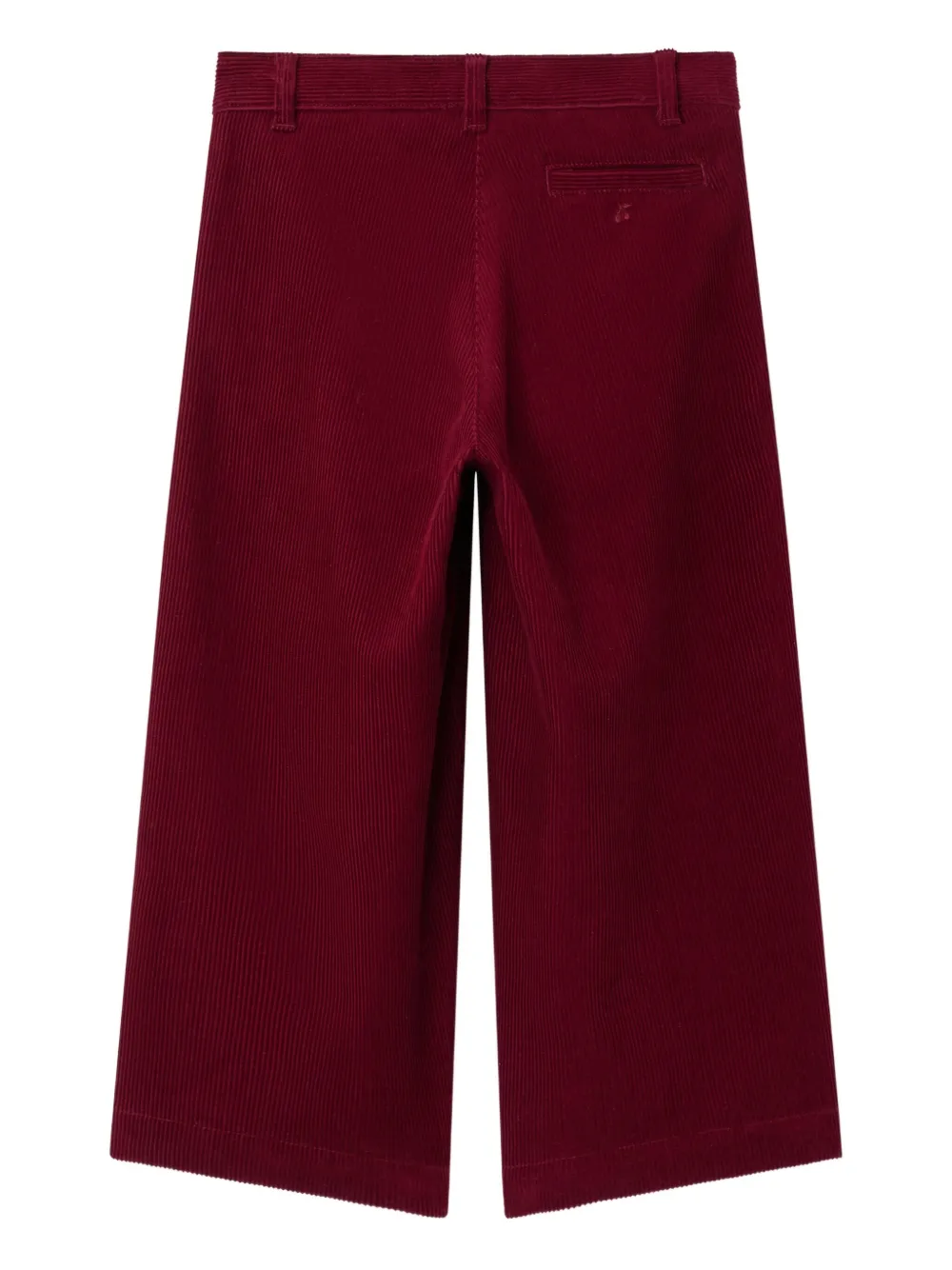 Bonpoint Ribfluwelen broek Rood