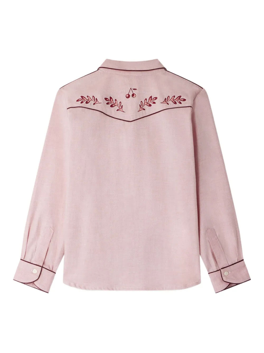 Bonpoint Jiggle embroidered-yoke shirt | Shirts | Image 2