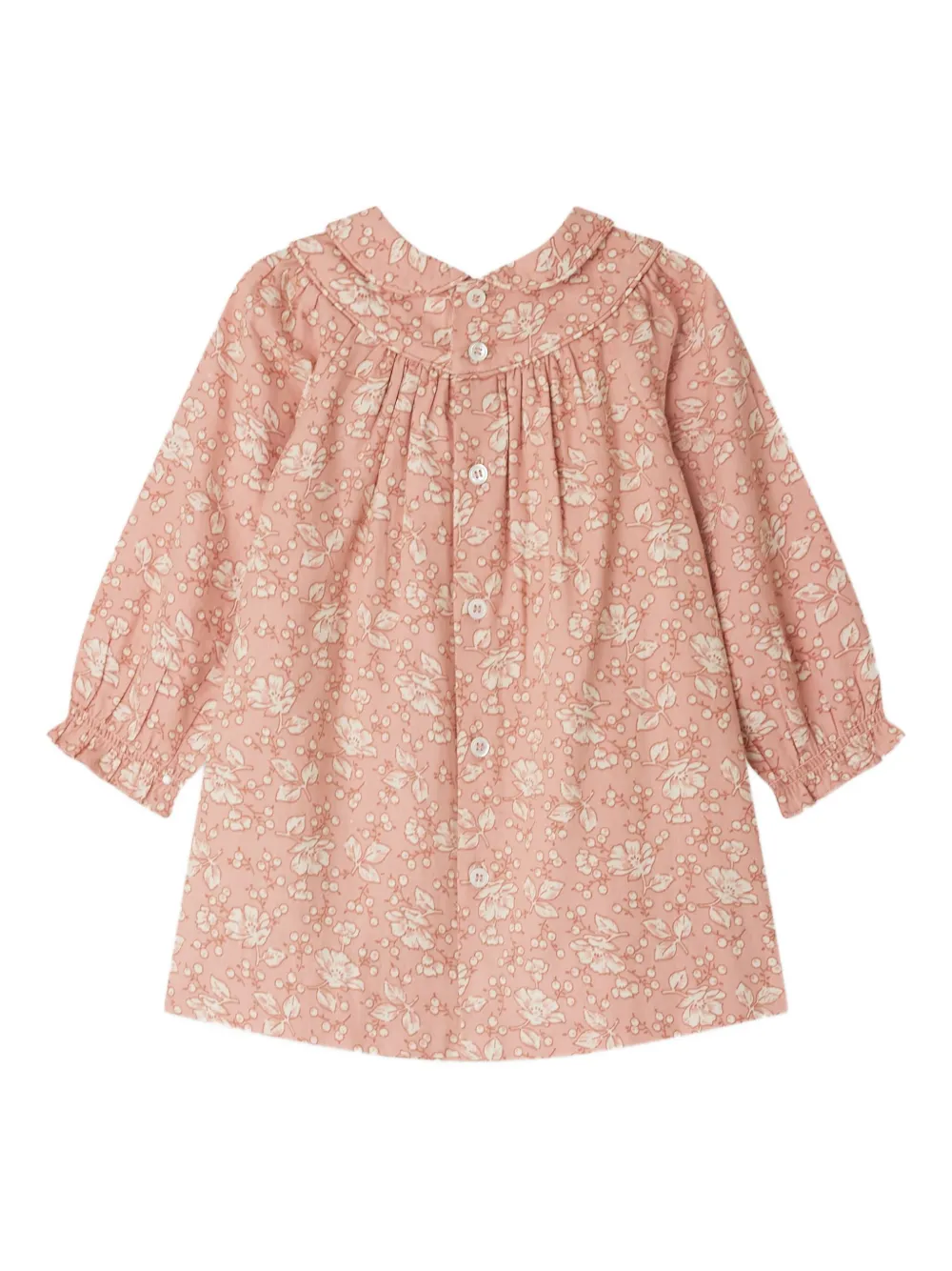 Bonpoint Jurk met bloemenprint Roze