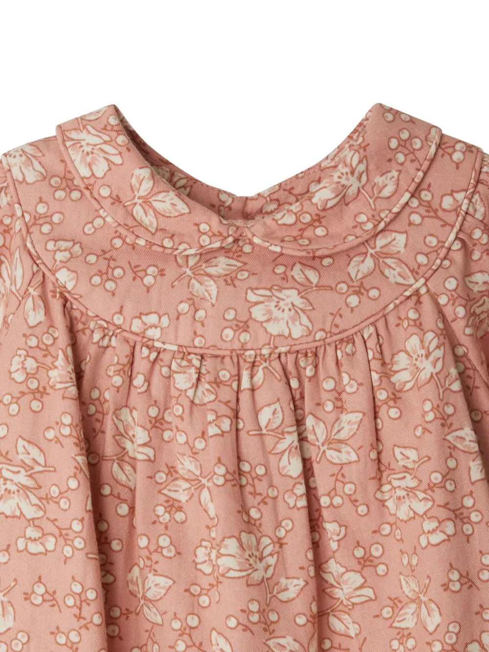 Bonpoint Jurk met bloemenprint Roze