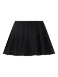 Bonpoint pleated elastic-waist skirt - Black