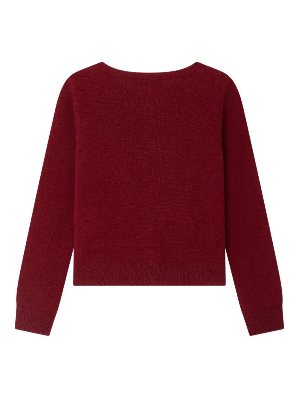 Bonpoint Vest verfraaid met kersen Rood