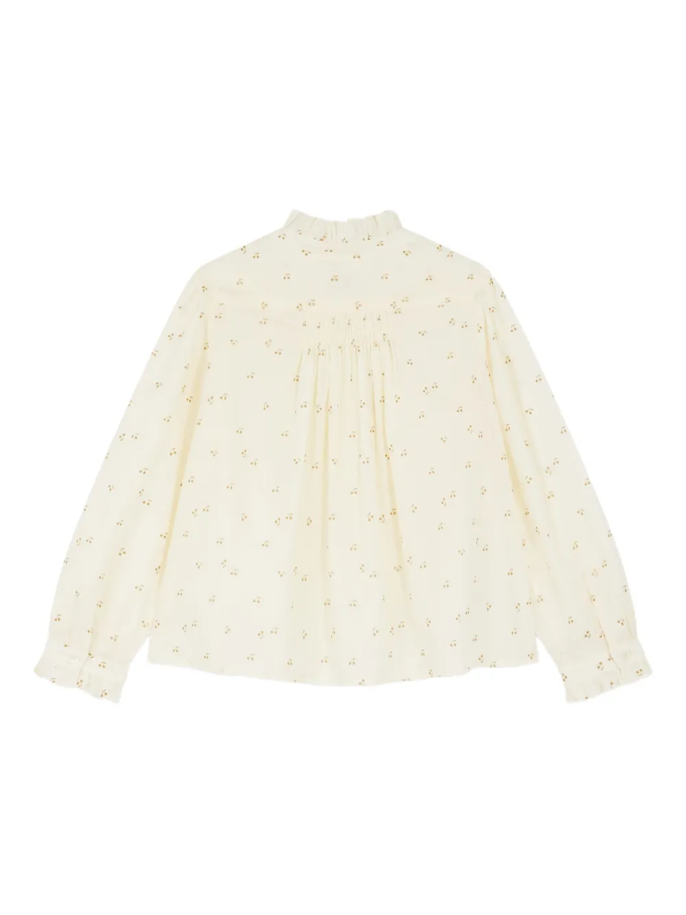 Bonpoint ruffled cherry-patterned blouse | Girls Blouses | Image 2