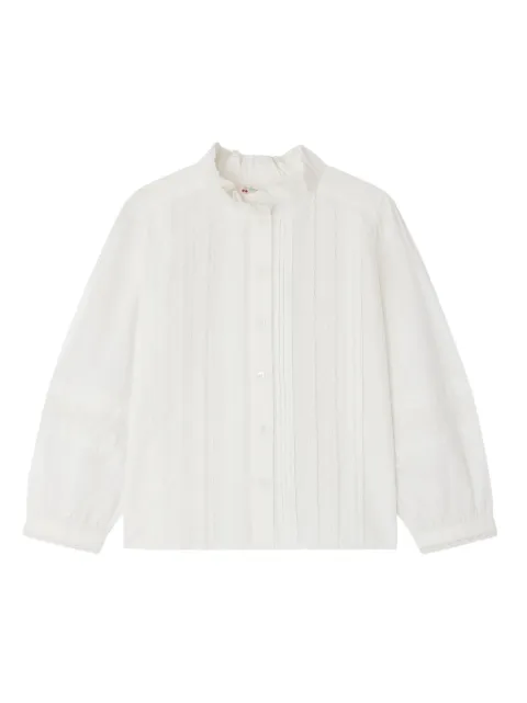 Bonpoint Emelia lace-trim shirt