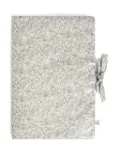 Bonpoint floral-pattern quilted health book - Grey