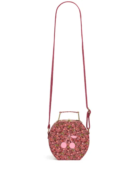 Bonpoint Jadore cherry-print round shoulder bag