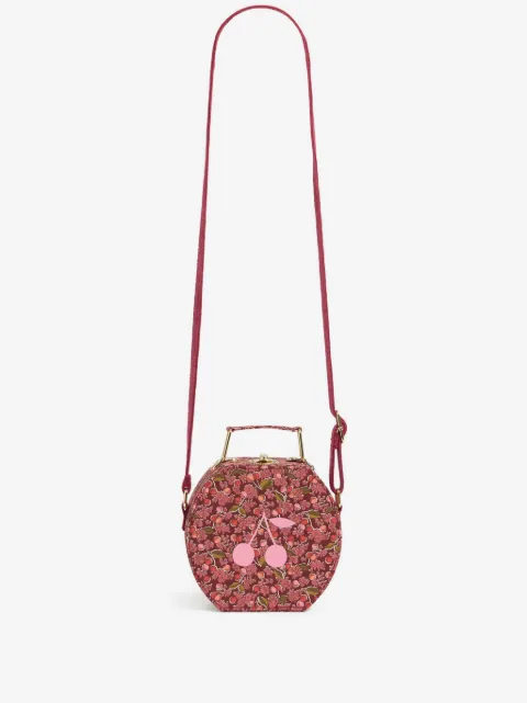 Bonpoint Jadore cherry-print round shoulder bag