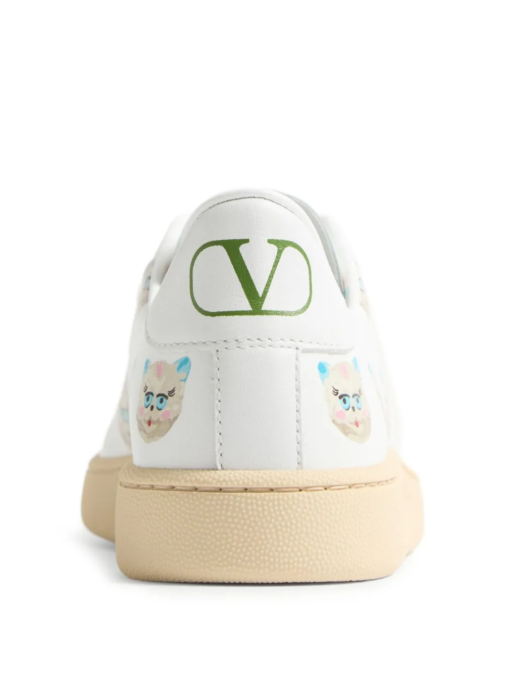 Valentino Royco Le Chat De La Maison Sneakers In White