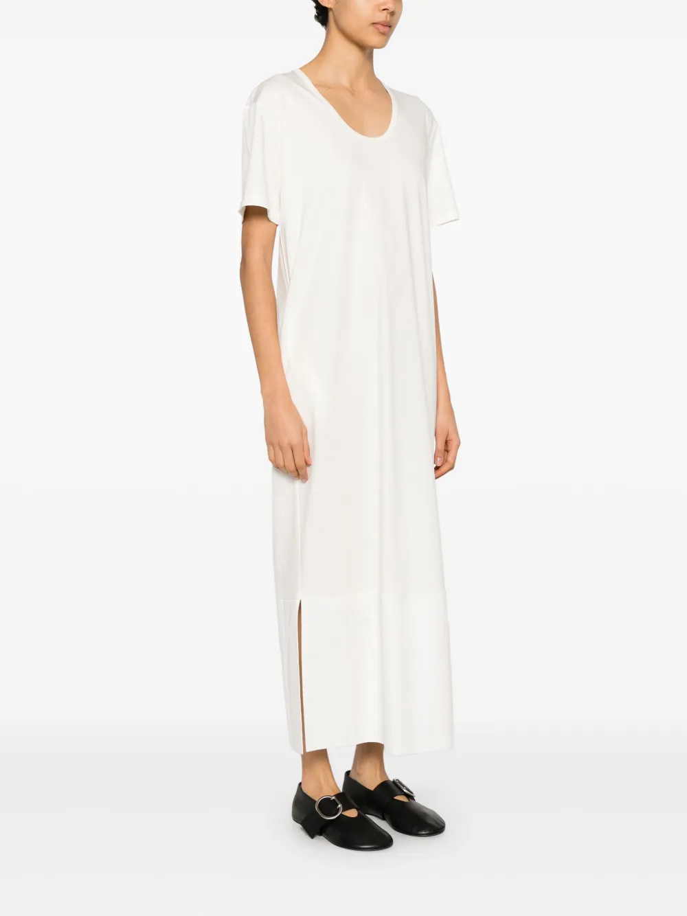 Max Mara Baschi maxi-jurk Wit
