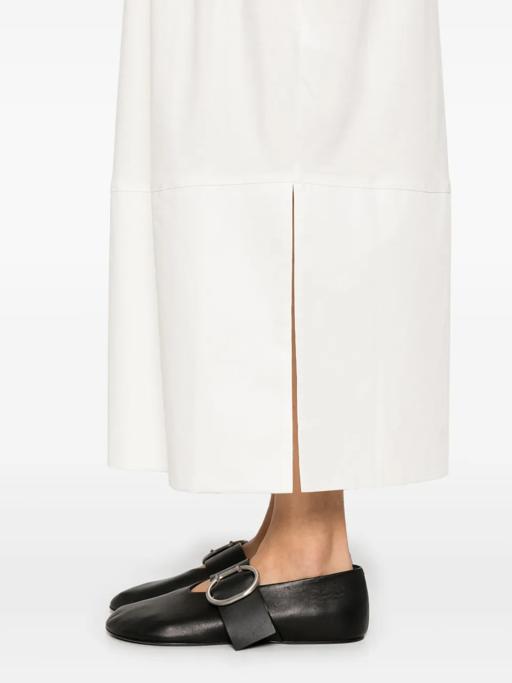 Max Mara Baschi maxi-jurk Wit