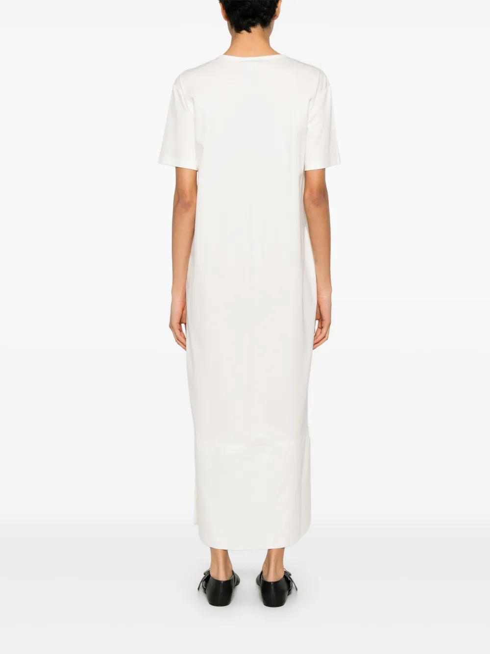 Max Mara Baschi maxi-jurk Wit