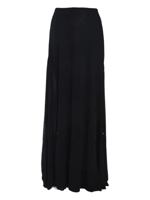 Lanvin falda acampanada