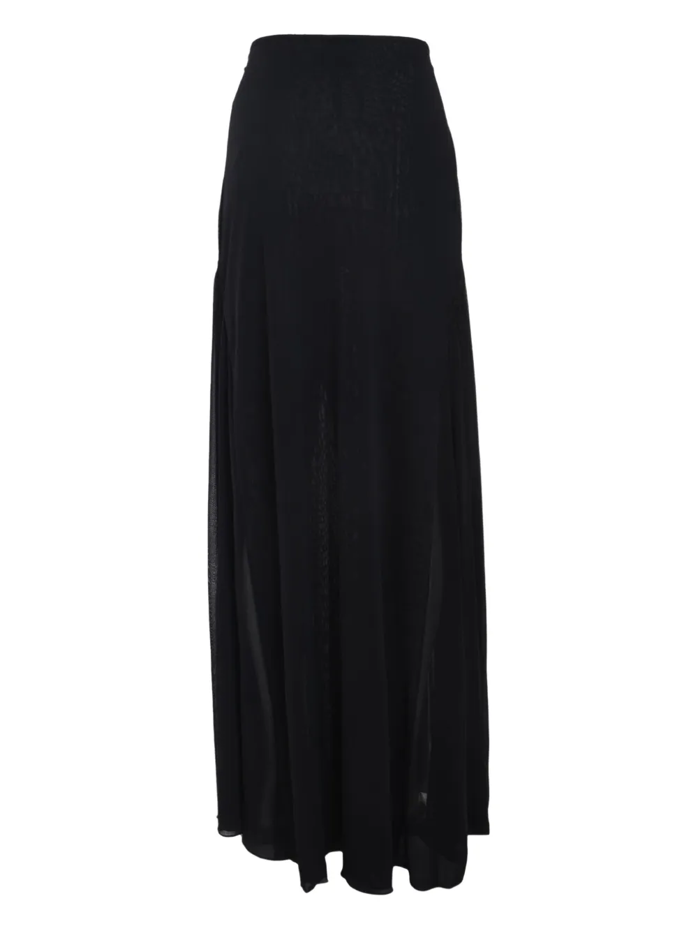 Lanvin flared rok - Zwart